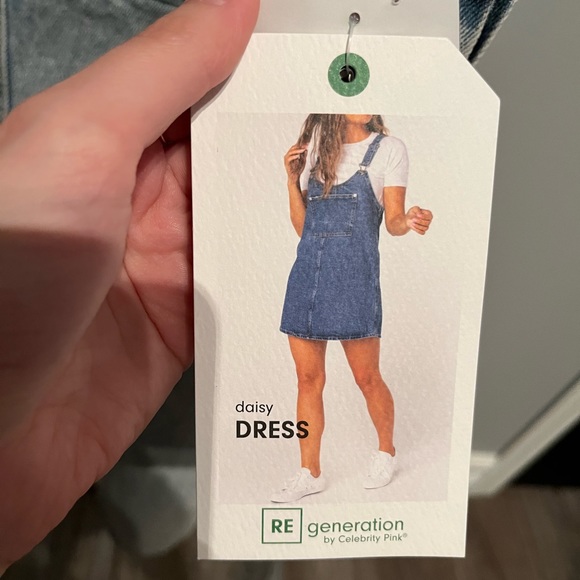 Denim Overall Dress 'Daisy Dress' - Picture 7 of 13